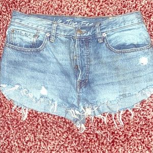 Free people cut off shorts